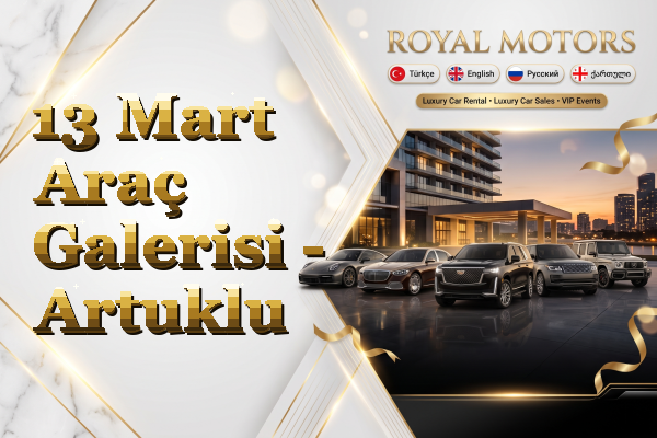 13 Mart Araç Galerisi - Artuklu