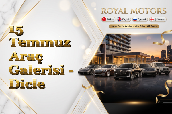 15 Temmuz Araç Galerisi - Dicle