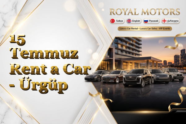 15 Temmuz Rent a Car - Ürgüp