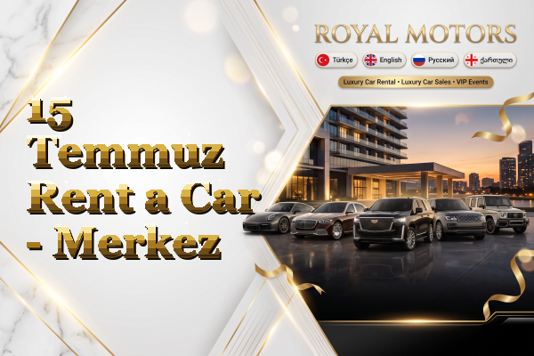 15 Temmuz Rent a Car - Merkez