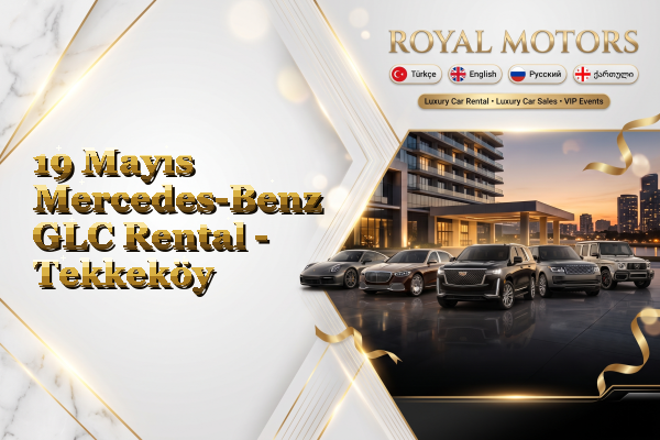 19 Mayıs Mercedes-Benz GLC Rental - Tekkeköy
