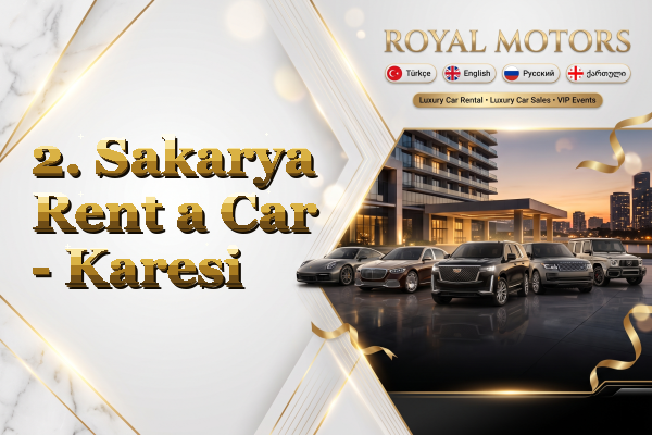 2. Sakarya Rent a Car - Karesi