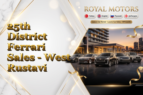 25th District Ferrari Sales - West Rustavi