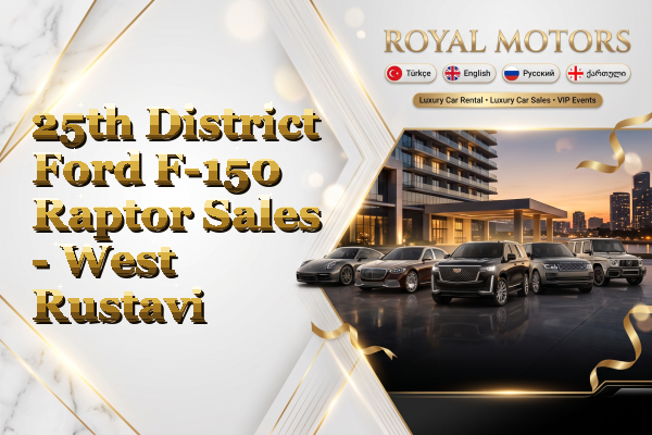 25th District Ford F-150 Raptor Sales - West Rustavi