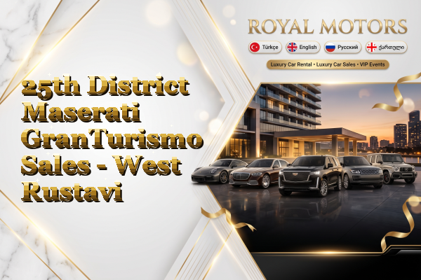 25th District Maserati GranTurismo Sales - West Rustavi