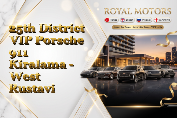 25th District VIP Porsche 911 Kiralama - West Rustavi