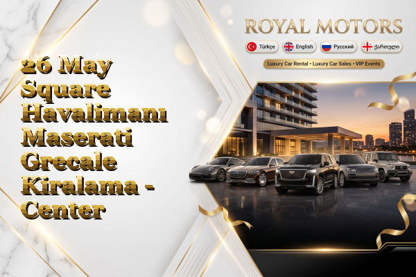 26 May Square Havalimanı Maserati Grecale Kiralama - Center