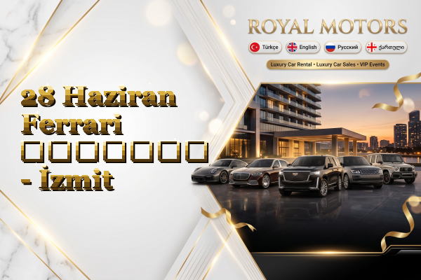 28 Haziran Ferrari გაყიდვა - İzmit