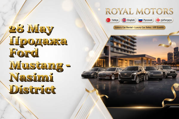 28 May Продажа Ford Mustang - Nasimi District