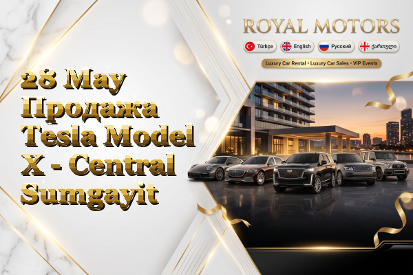 28 May Продажа Tesla Model X - Central Sumgayit