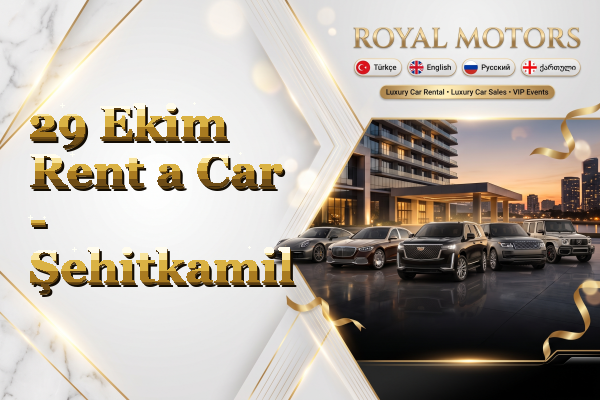 29 Ekim Rent a Car - Şehitkamil