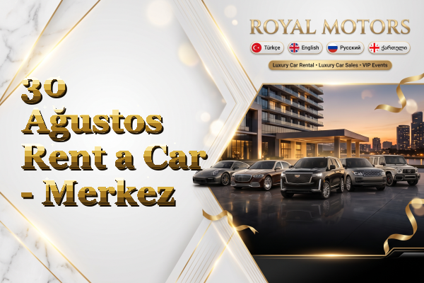30 Ağustos Rent a Car - Merkez