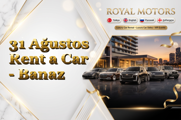 31 Ağustos Rent a Car - Banaz