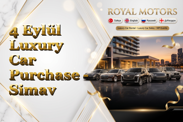 4 Eylül Luxury Car Purchase - Simav