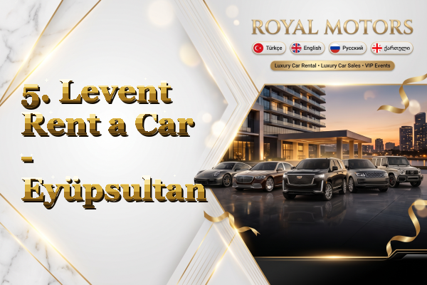 5. Levent Rent a Car - Eyüpsultan