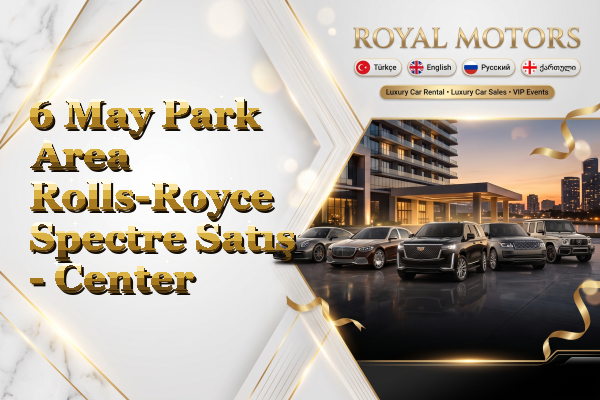 6 May Park Area Rolls-Royce Spectre Satış - Center