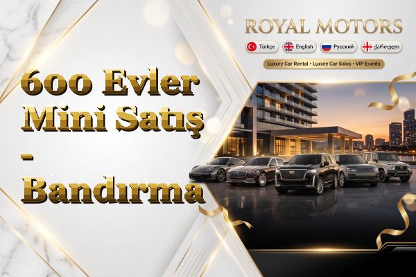 600 Evler Mini Satış - Bandırma
