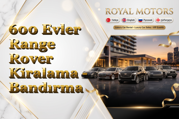 600 Evler Range Rover Kiralama - Bandırma
