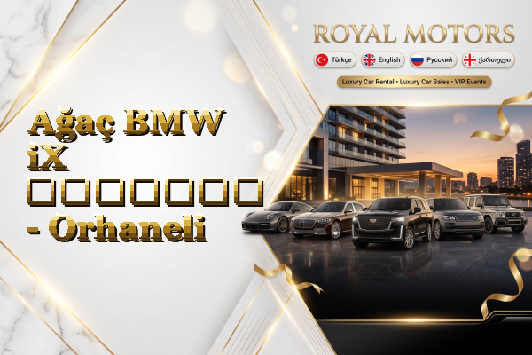 Ağaç BMW iX გაყიდვა - Orhaneli