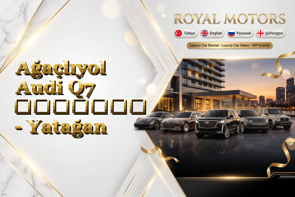 Ağaçlıyol Audi Q7 გაყიდვა - Yatağan