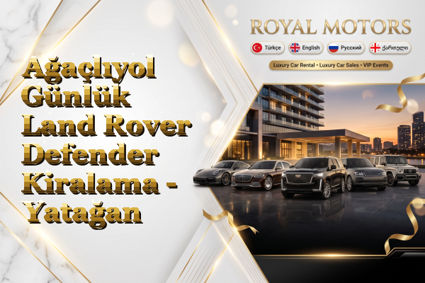 Ağaçlıyol Günlük Land Rover Defender Kiralama - Yatağan