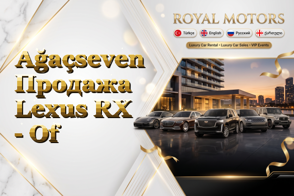 Ağaçseven Продажа Lexus RX - Of