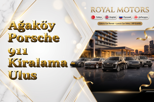 Ağaköy Porsche 911 Kiralama - Ulus