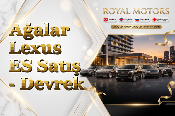 Ağalar Lexus ES Satış - Devrek