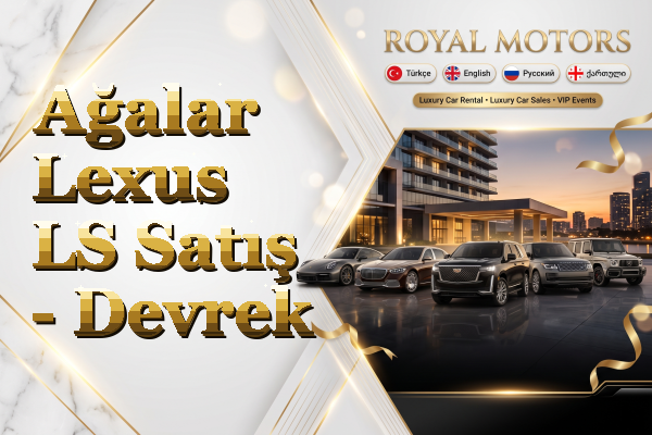 Ağalar Lexus LS Satış - Devrek