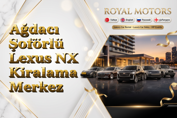 Ağdacı Şoförlü Lexus NX Kiralama - Merkez