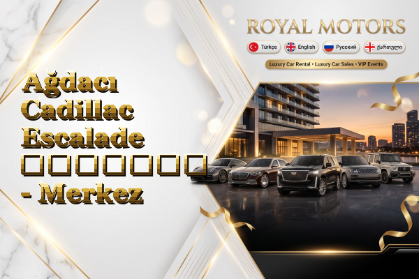 Ağdacı Cadillac Escalade გაყიდვა - Merkez