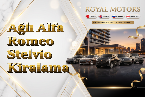 Ağlı Alfa Romeo Stelvio Kiralama