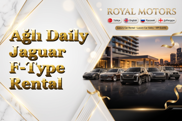 Ağlı Daily Jaguar F-Type Rental