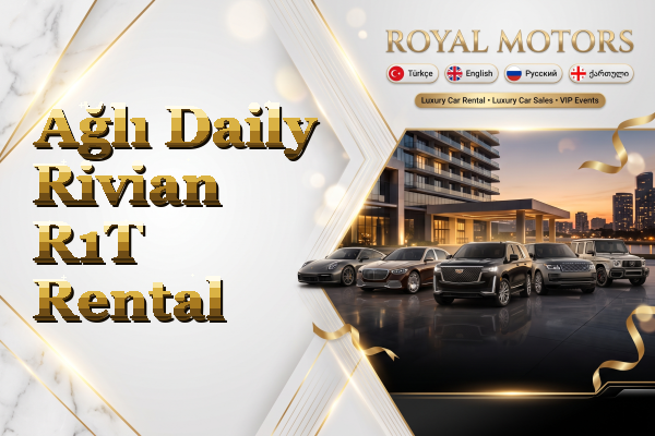 Ağlı Daily Rivian R1T Rental