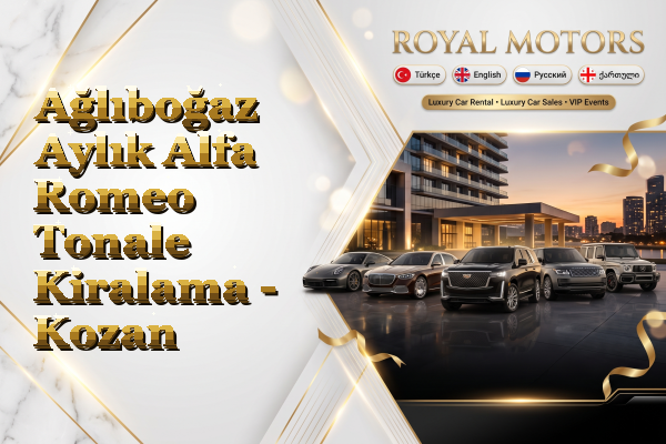 Ağlıboğaz Aylık Alfa Romeo Tonale Kiralama - Kozan