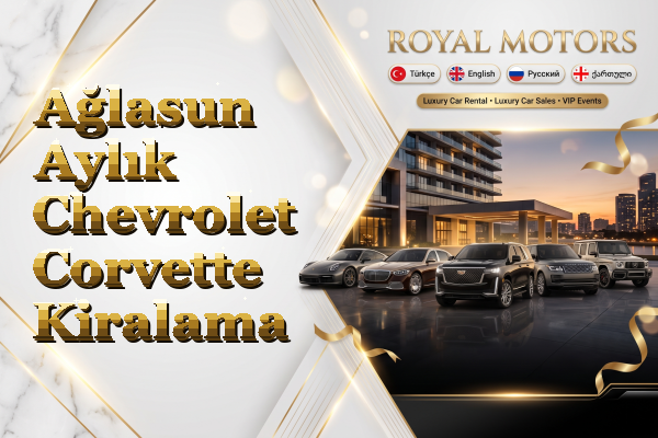 Ağlasun Aylık Chevrolet Corvette Kiralama