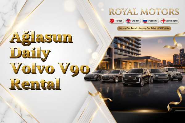 Ağlasun Daily Volvo V90 Rental