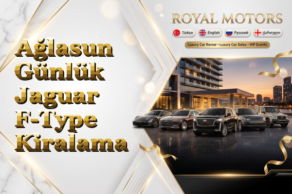 Ağlasun Günlük Jaguar F-Type Kiralama