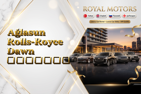 Ağlasun Rolls-Royce Dawn გაყიდვა