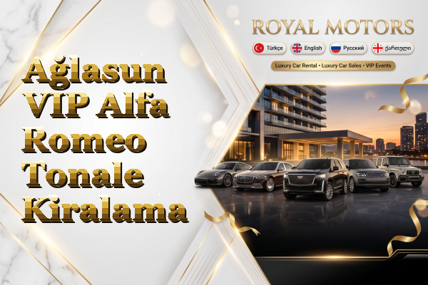Ağlasun VIP Alfa Romeo Tonale Kiralama