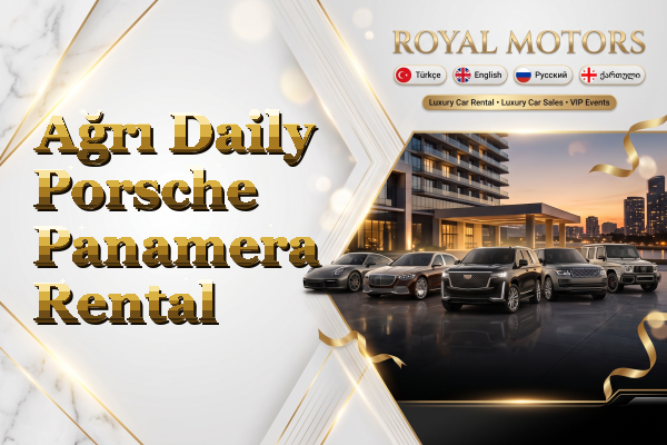 Ağrı Daily Porsche Panamera Rental