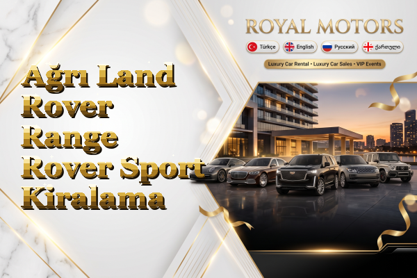 Ağrı Land Rover Range Rover Sport Kiralama