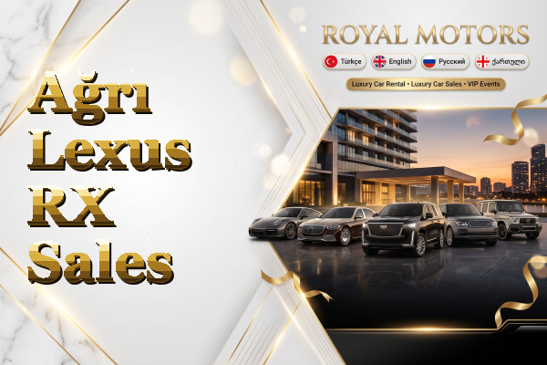 Ağrı Lexus RX Sales