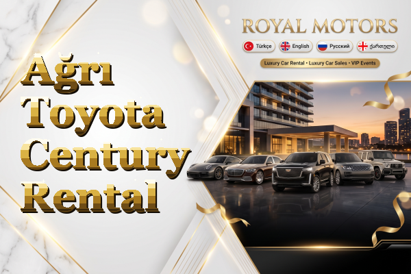 Ağrı Toyota Century Rental