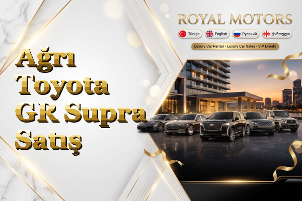 Ağrı Toyota GR Supra Satış