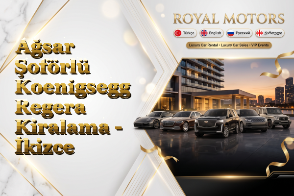 Ağsar Şoförlü Koenigsegg Regera Kiralama - İkizce