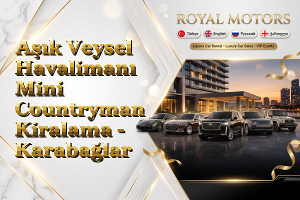 Aşık Veysel Havalimanı Mini Countryman Kiralama - Karabağlar