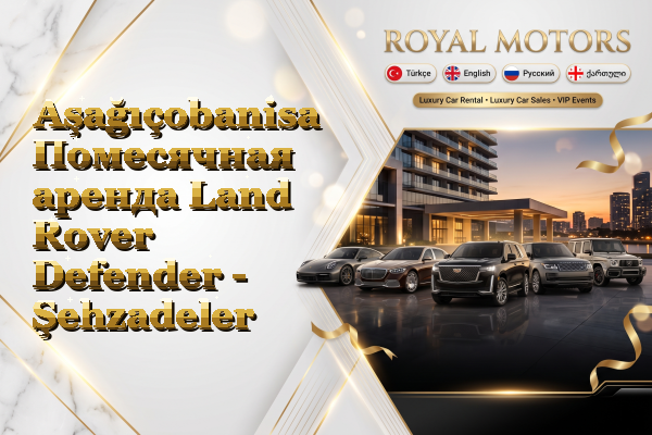 Aşağıçobanisa Помесячная аренда Land Rover Defender - Şehzadeler