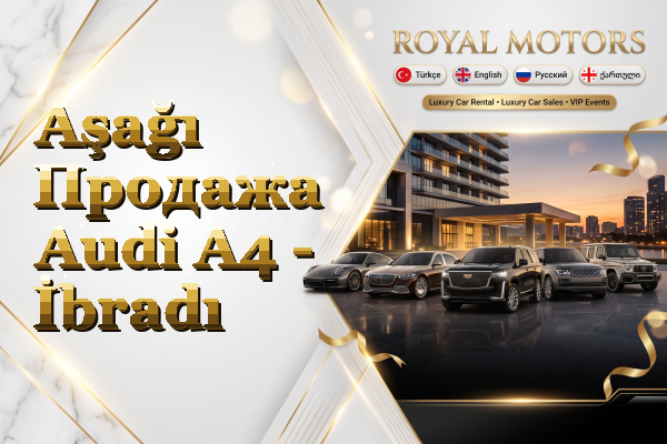 Aşağı Продажа Audi A4 - İbradı