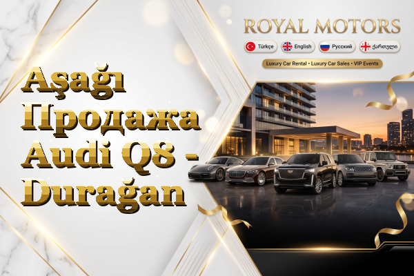 Aşağı Продажа Audi Q8 - Durağan
